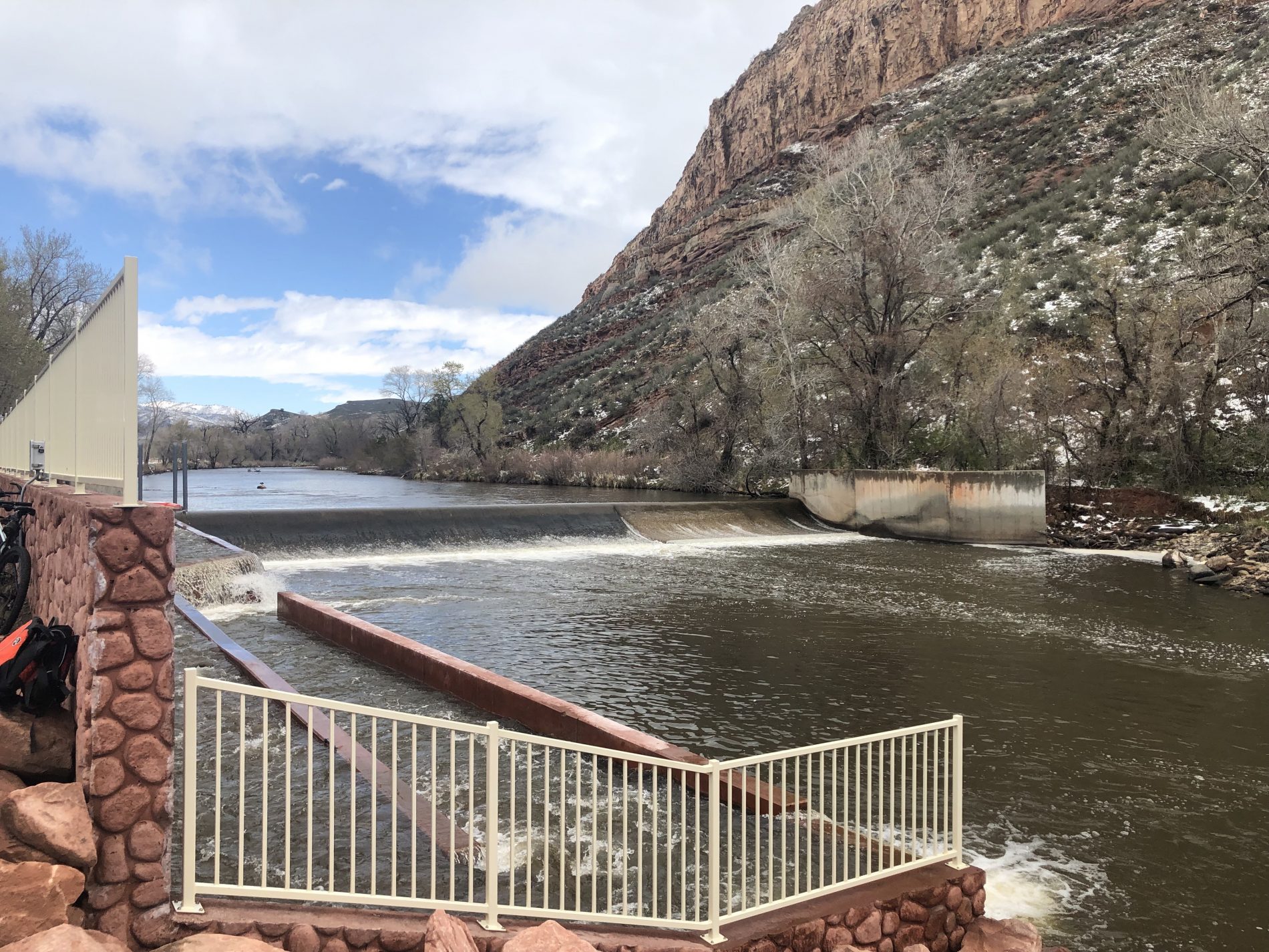 Poudre River Fish Ladder at Watson Lake