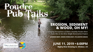 Poudre Pub Talk: "Erosion, Sediment, and Wood, Oh My!" @ Mighty River Brewing | Loveland | Colorado | United States