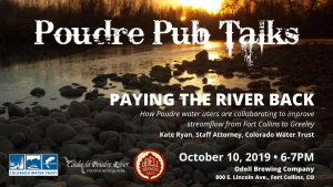 Poudre Pub Talk: Paying the River Back @ Odell Brewing | Fort Collins | Colorado | United States
